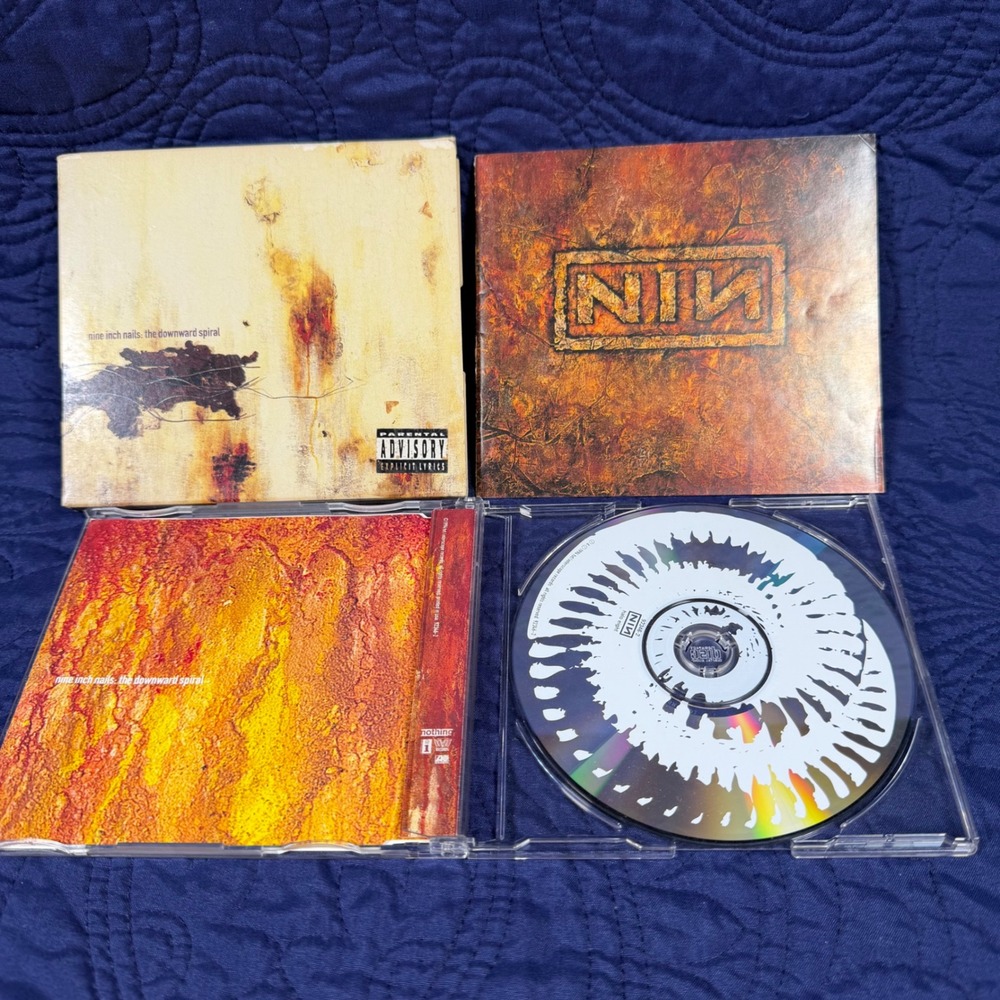 Nine Inch Nails The Downward Spiral CD Halo Eight 1994 Industrial Rock NIN